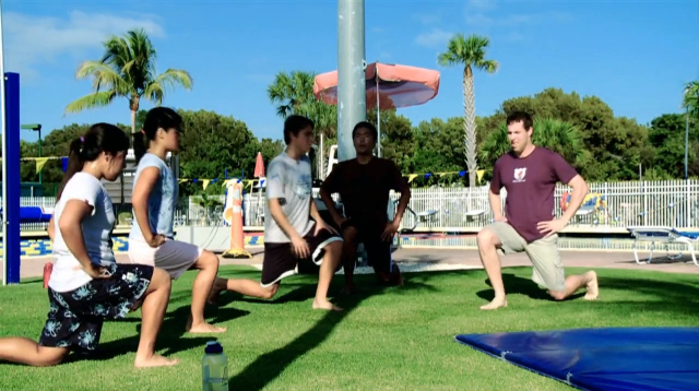 Swim Kick - Leg Lift