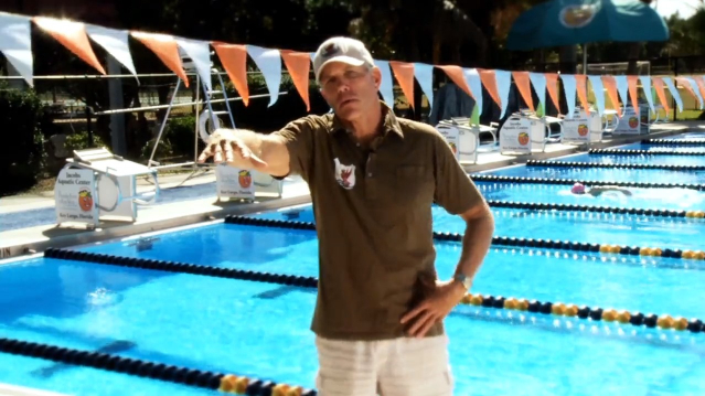 Swim Kick Stabilizing Force
