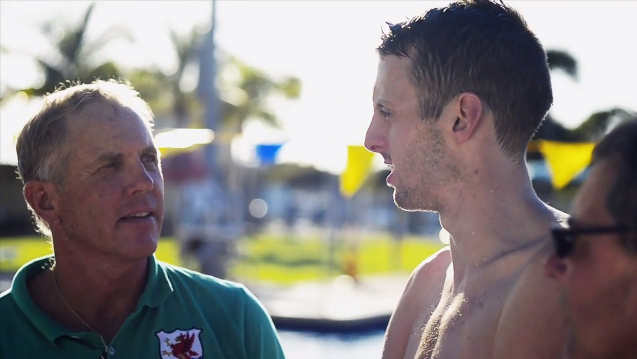 Ryan Cochrane and Randy Bennett