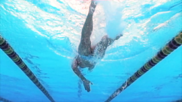 Finis Hydro Hip Fins Swim Training Swimming Trainer Core Strength Band