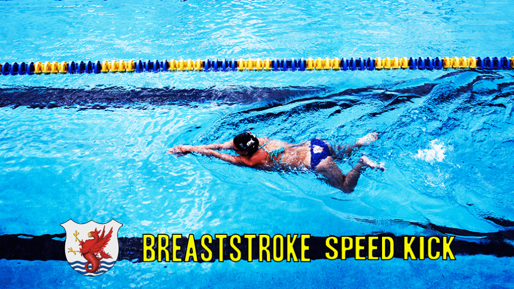 The kicking speed of many breaststrokers is often too slow and cannot be improved without specifically working on bringing the legs forward and pushing the insteps backward as quickly as possible.