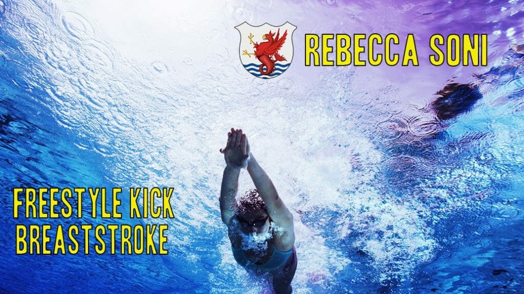 Freestyle Kick Breaststroke teaches swimmers how to derive more power from the kick by using the head and upper body; what are called coupling motions.