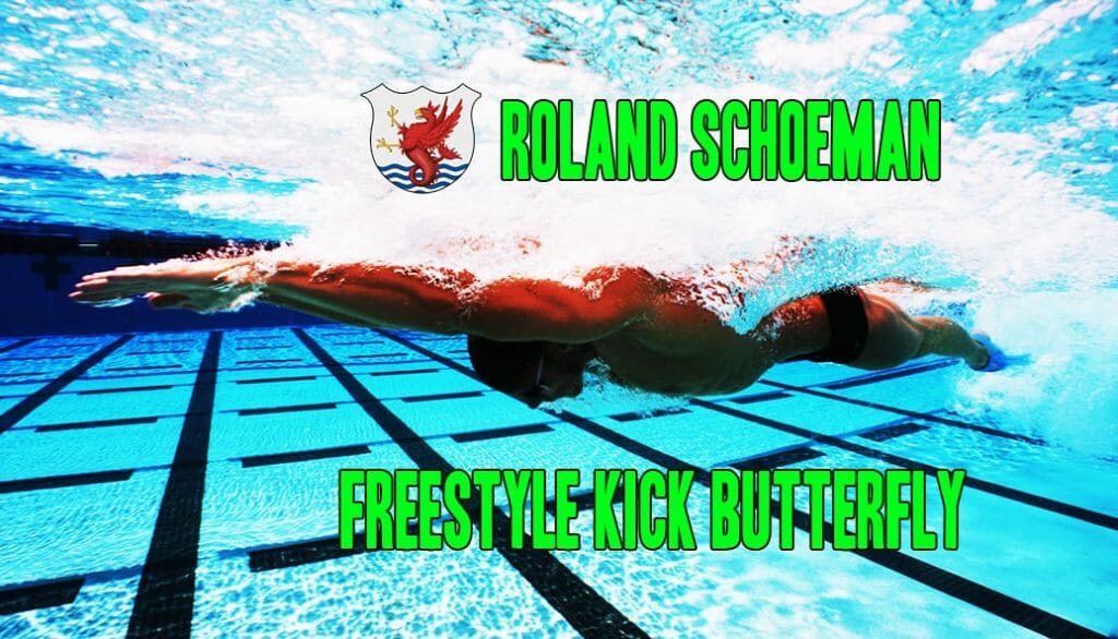 The freestyle kick butterfly drill helps a swimmer recognize how important the second dolphin kick during the recovery in butterfly really is. This is a great drill to work on coupling with the arm recovery and head snapping down. It is also a great drill to work on increasing tempo or stroke rate in butterfly.