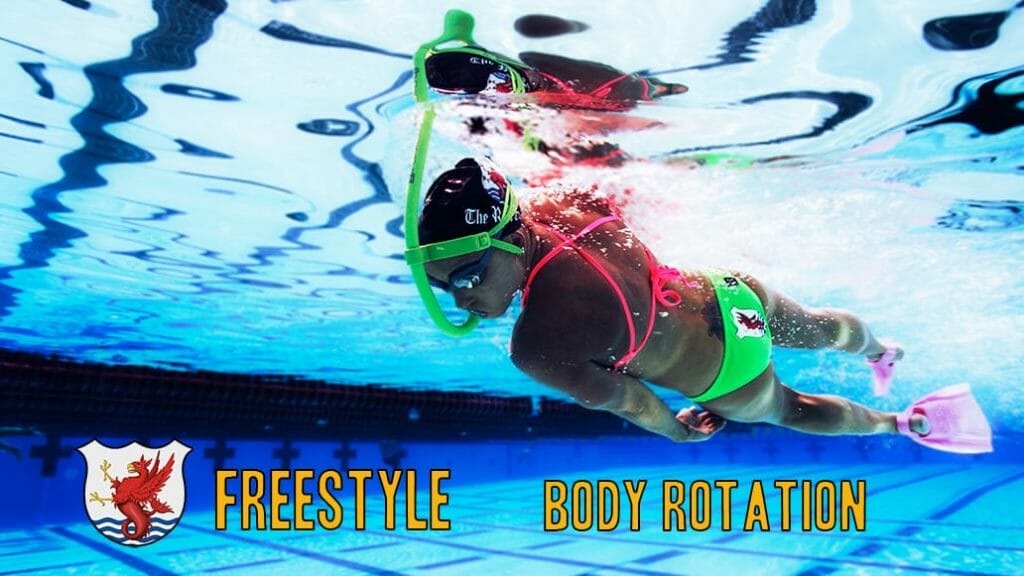 Body Rotation is one of the key ingredients to a fast freestyle swim technique.  Check out one of the most important drills we have found in teaching swimmers how to rotate their body for freestyle.