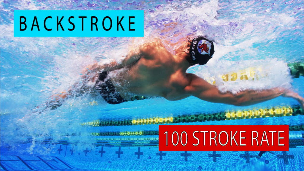 backstroke stroke rate 100