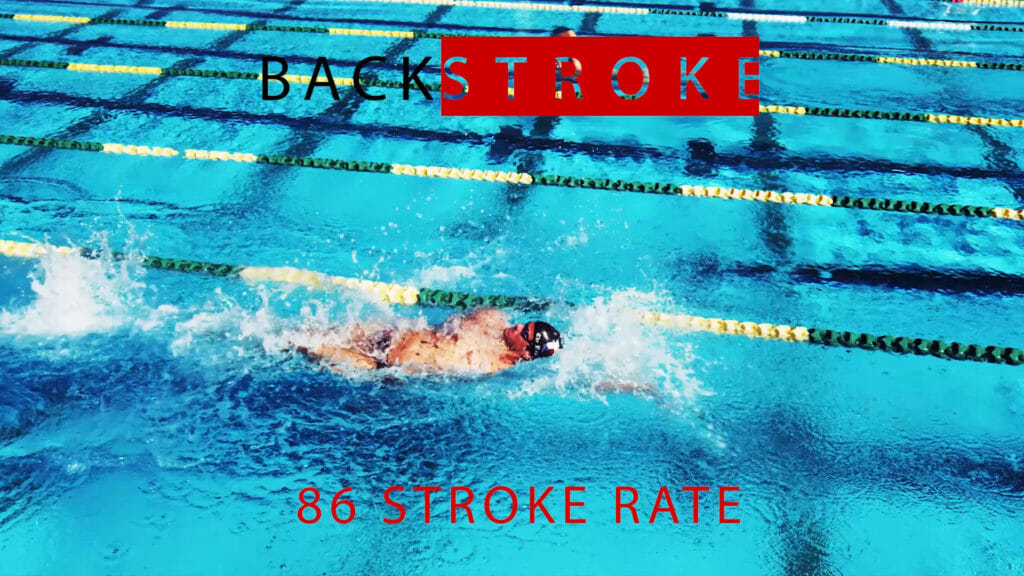 Backstroke Stroke Rate
