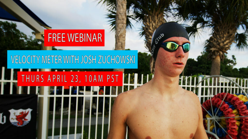 This week learn how Velocity Meter technology is being used at The Race Club to identify the smallest errors in your swimming technique. Led by Gary Hall Sr, Technical Director, you will discover what information is derived from just a few seconds of testing. With the help of Josh Zuchowski, we will show you examples of comparing different stroke techniques and how changing a technique can be evaluated with the Velocity Meter. When used properly, the Velocity Meter enables us to look at your swimming strokes under a microscope. Don’t miss this one!