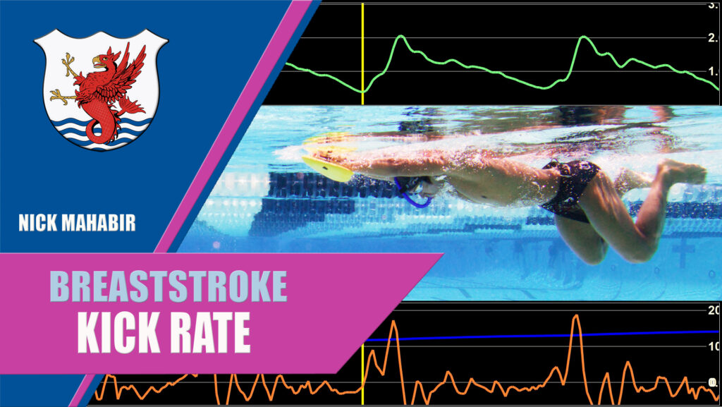 breaststroke kick rate